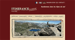 Desktop Screenshot of itinerance.net