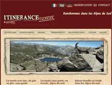 Tablet Screenshot of itinerance.net